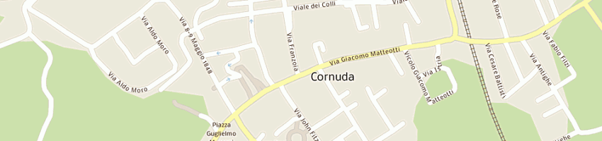 Mappa della impresa bottin antonio a CORNUDA