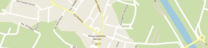 Mappa della impresa scuole media a VIGONOVO