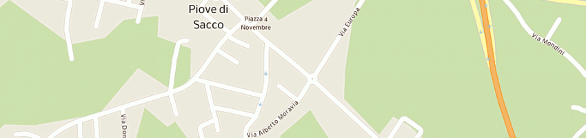 Mappa della impresa cassa di risparmio di padova e rovigo spa a SANT ANGELO DI PIOVE DI SACCO
