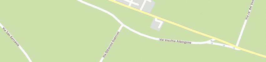 Mappa della impresa azienda ercolani ss a BAGNACAVALLO