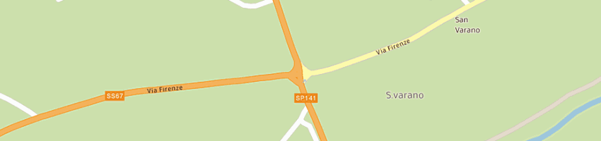 Mappa della impresa zanzi alberto a FORLI 