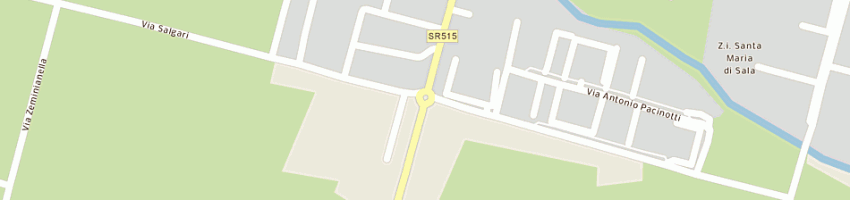 Mappa della impresa label it spa a SANTA MARIA DI SALA