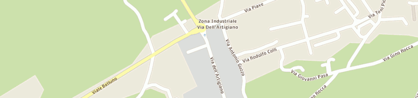 Mappa della impresa cma piave srl a MEL