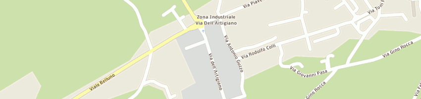 Mappa della impresa dsg di deola renato e c (snc) a MEL