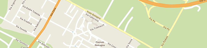Mappa della impresa fantinelli piero a FORLI 