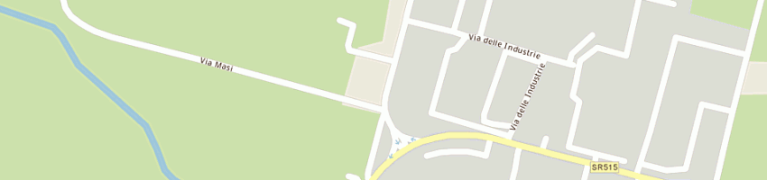 Mappa della impresa bertoldo giuseppe a SANTA MARIA DI SALA