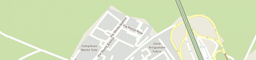 Mappa della impresa fin presto spa a FABRO