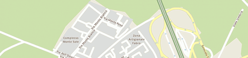 Mappa della impresa manifatture di fabro srl a FABRO