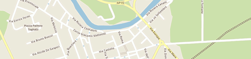 Mappa della impresa la loggia sas di volpi marco e c a MASSA FISCAGLIA
