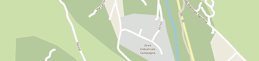 Mappa della impresa tome' andrea e c (snc) a TAIBON AGORDINO