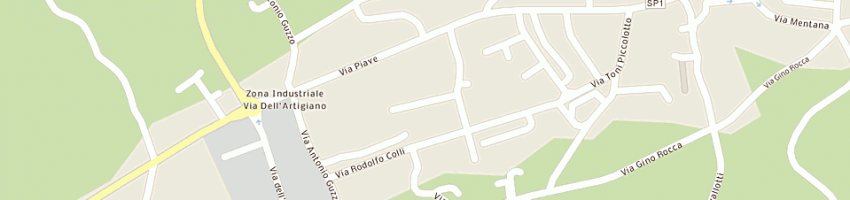 Mappa della impresa vello lorella a LENTIAI