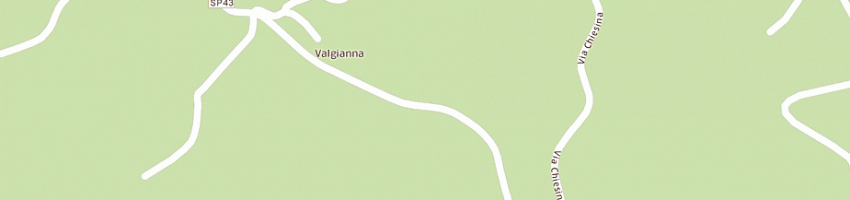Mappa della impresa ensini giovanni snc a BAGNO DI ROMAGNA