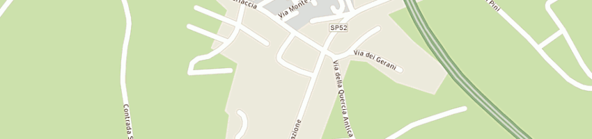 Mappa della impresa bar pizzeria trattoria a FABRO