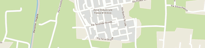 Mappa della impresa il molino srl a FIESSO D ARTICO