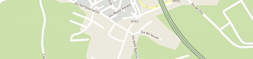 Mappa della impresa cartoleria duemme di sorbaioli monica a FABRO