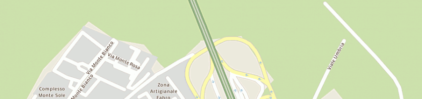Mappa della impresa autogrill spa a FABRO