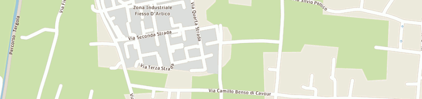 Mappa della impresa deco-rinnova srl a FIESSO D ARTICO
