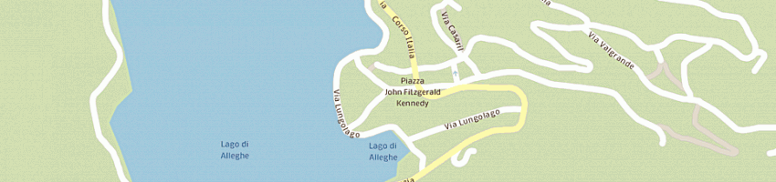 Mappa della impresa lago di alleghe di de toni sandro e c snc a ALLEGHE
