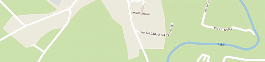 Mappa della impresa ghetti giuseppe a FORLI 