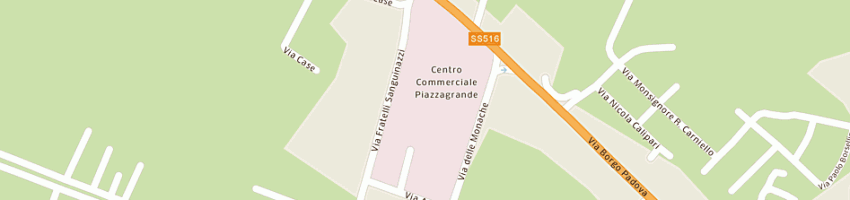 Mappa della impresa ottica biolo di biolo roberta a PIOVE DI SACCO