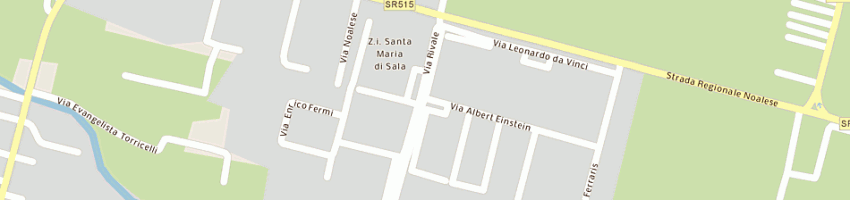 Mappa della impresa gallogel sas di zanini rina e c a SANTA MARIA DI SALA