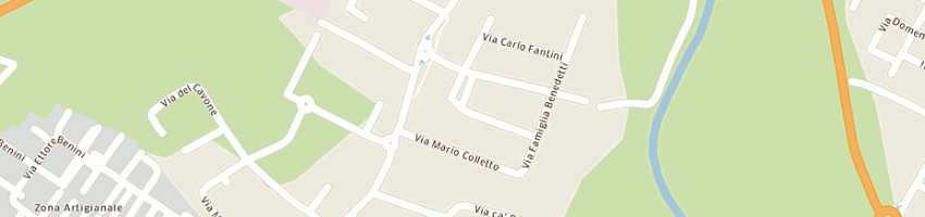 Mappa della impresa vignuzzi trasforini mirella a FORLI 