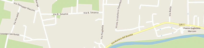 Mappa della impresa laguna manutenzioni a FIESSO D ARTICO