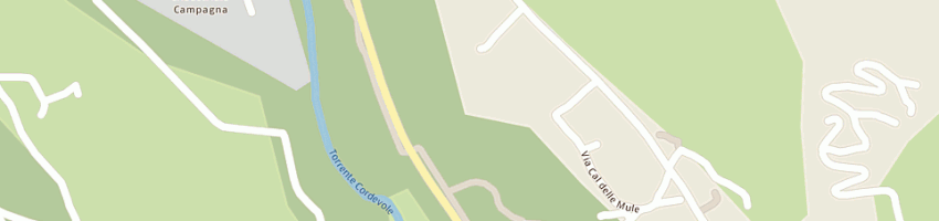 Mappa della impresa crock di tancon silvio e c snc a CANALE D AGORDO