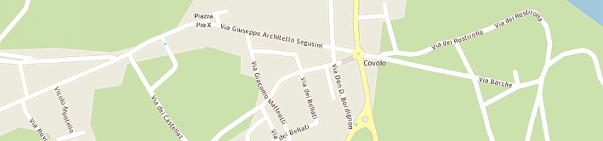 Mappa della impresa bi effe di fornasier germano e c sas a PEDEROBBA