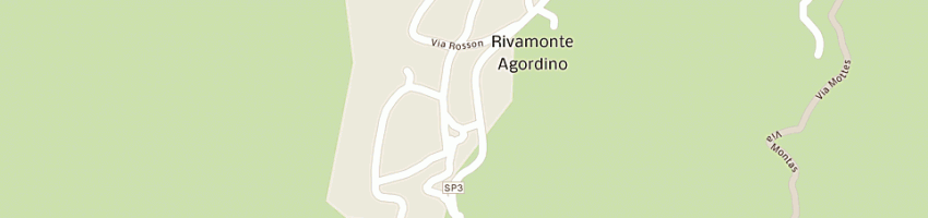 Mappa della impresa de gasperi paolo a RIVAMONTE AGORDINO