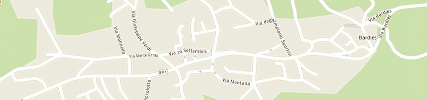 Mappa della impresa gelisio luigino a LENTIAI