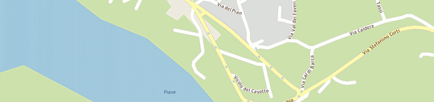 Mappa della impresa maglificio di vidor di possamai eugenio a VALDOBBIADENE