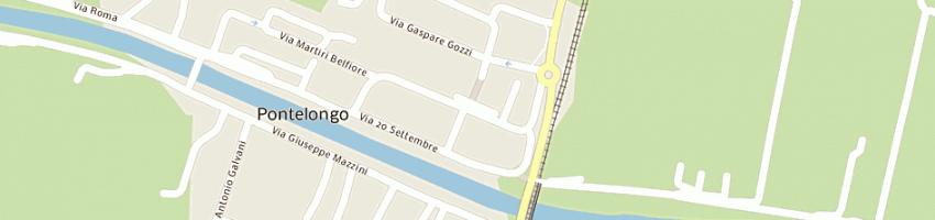 Mappa della impresa molino rossetto srl a PONTELONGO