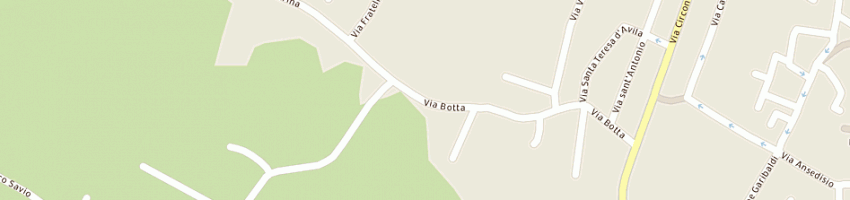 Mappa della impresa centro residenziale per anziani umberto i a PIOVE DI SACCO