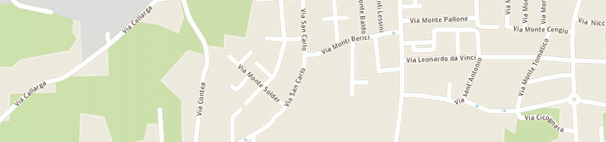 Mappa della impresa asili a MONTEBELLUNA