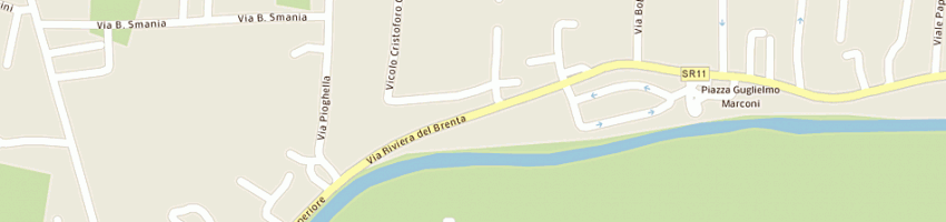 Mappa della impresa santoro a FIESSO D ARTICO
