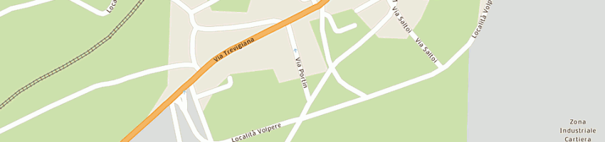 Mappa della impresa paoletti mario a SANTA GIUSTINA