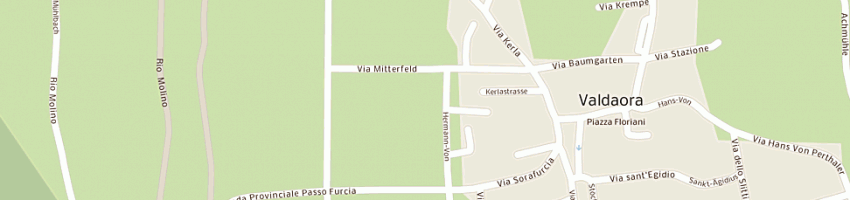 Mappa della impresa felder martin a VALDAORA