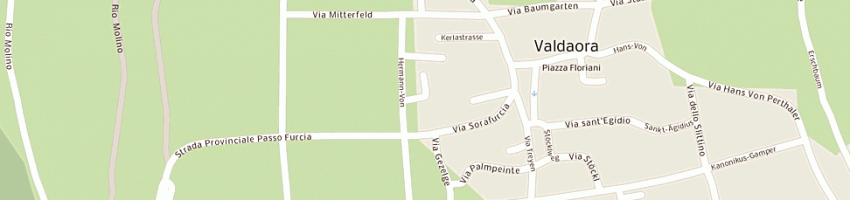 Mappa della impresa urthaler erich a VALDAORA