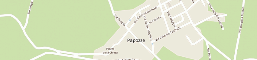 Mappa della impresa ecostir a PAPOZZE