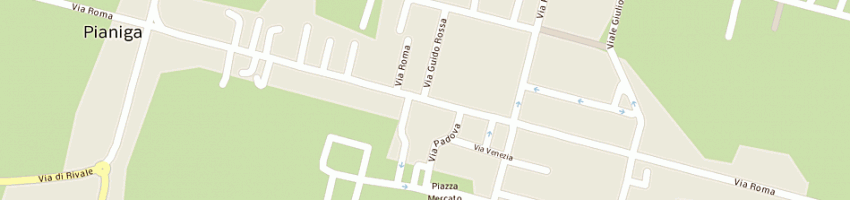 Mappa della impresa garbin giuseppe maria a PIANIGA