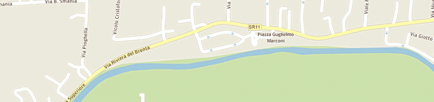 Mappa della impresa studio service sas a FIESSO D ARTICO