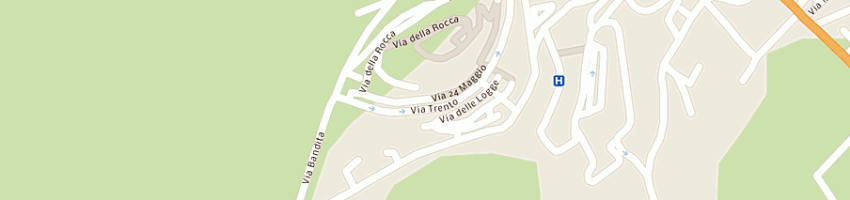 Mappa della impresa tacchi giancarlo a MONTEFIASCONE