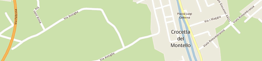 Mappa della impresa scuole elementari a CROCETTA DEL MONTELLO