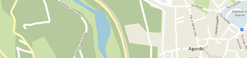 Mappa della impresa carabinieri a AGORDO