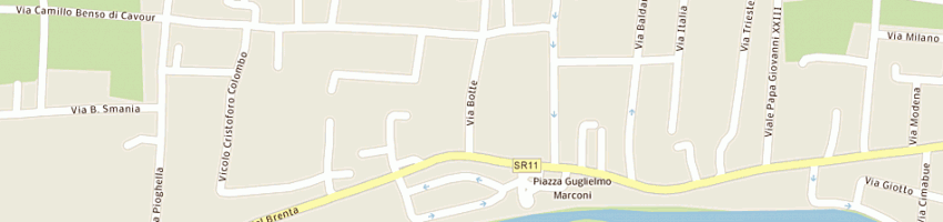 Mappa della impresa scuola elementare a FIESSO D ARTICO