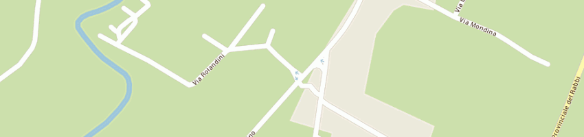 Mappa della impresa e'lanflex di prati e c a FORLI 