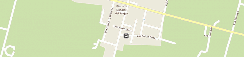 Mappa della impresa master sas di bolzonella stefano e c a SANTA MARIA DI SALA