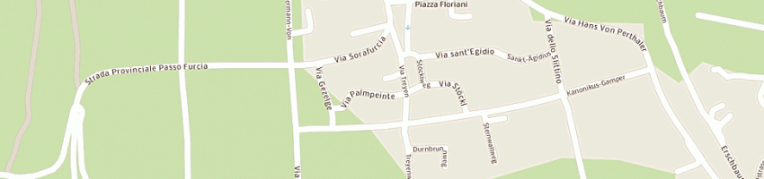 Mappa della impresa garni burger a VALDAORA