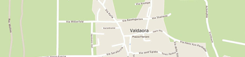 Mappa della impresa poste italiane spa a VALDAORA